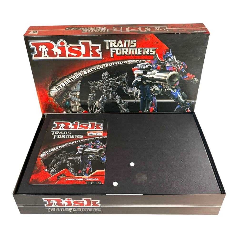 2007 "Risk Transformers Cybertron Battle Edition" Board Game Movie 100% COMPLETE